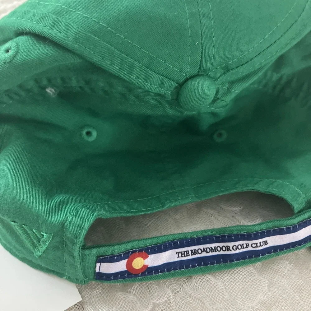The Broadmoor Golf Club Hat Green Colorado Springs 1918 NEW w/ Tags Kids Adjust